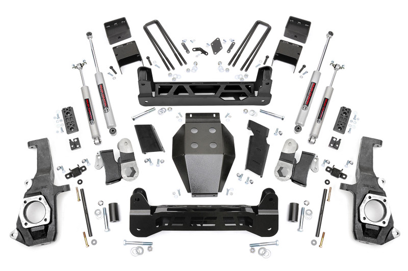 Rough Country 5 in. Lift Kit, NTD for Chevy/GMC 2500HD/3500HD 11-19 - 26030