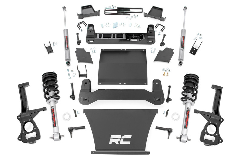 Rough Country 4 in. Lift Kit, N3 Struts for Chevy/GMC 1500 19-23 AT4/Trailboss - 27532