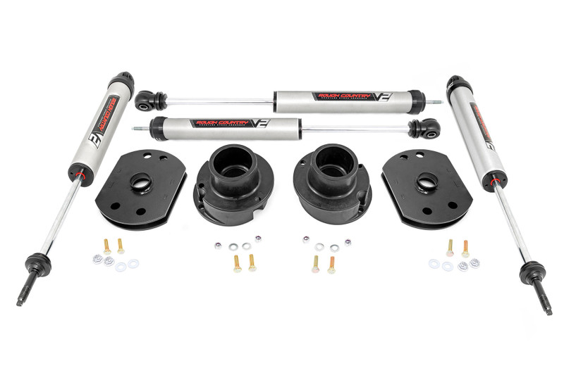 Rough Country 2.5 in. Lift Kit, V2 for Ram 2500 4WD 14-23 - 30270