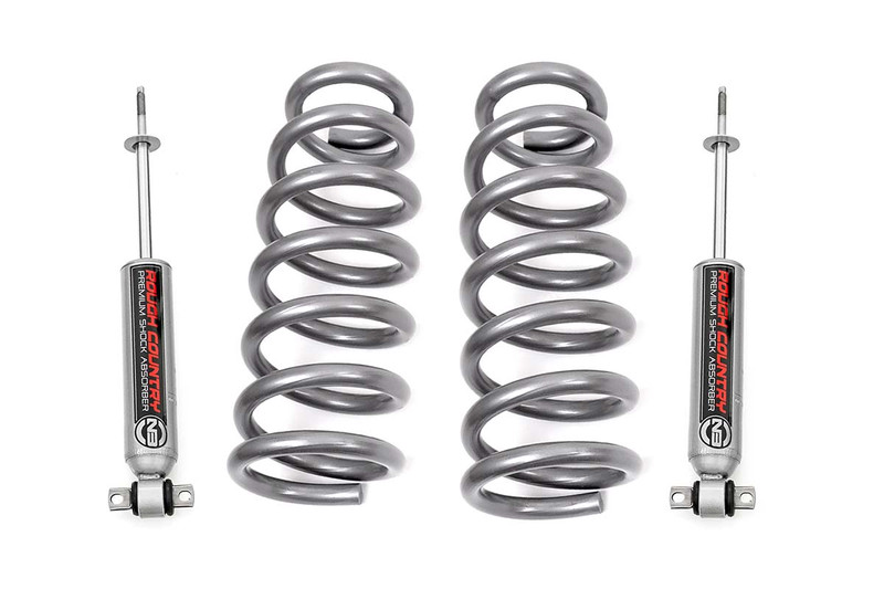 Rough Country 2 in. Leveling Kit, N3 Shocks for Ram 1500 2WD - 30430