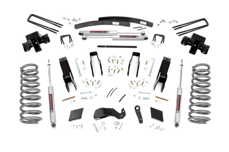 Rough Country 5 Inch Suspension Lift Kit 00-02 Ram 2500 4WD - 35330