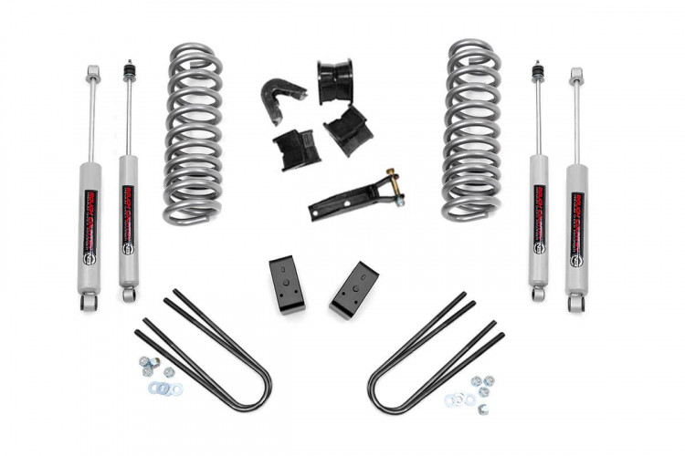 Rough Country 4 Inch Suspension Lift Kit 75-76 F-150 70-76 F-100 - 445-70-76.20