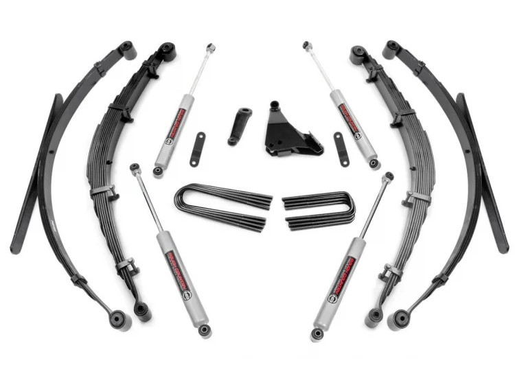 Rough Country 6 Inch Suspension Lift System 99-04 4WD Ford F-250/F-350 Super Duty - 49730