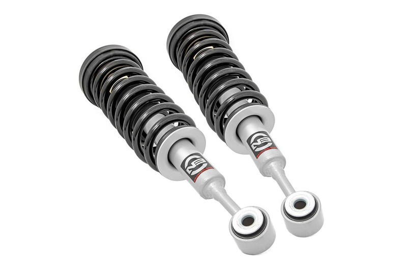 Rough Country 2.5 in. Leveling Kit, Loaded Strut for Ford F-150 4WD 04-08 - 501001