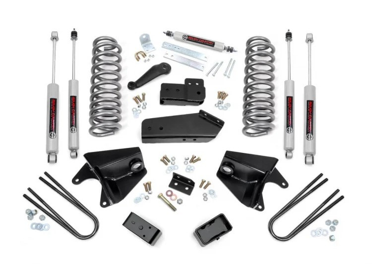 Rough Country 4 Inch Suspension Lift System 80-96 4WD Ford F-150 - 52030