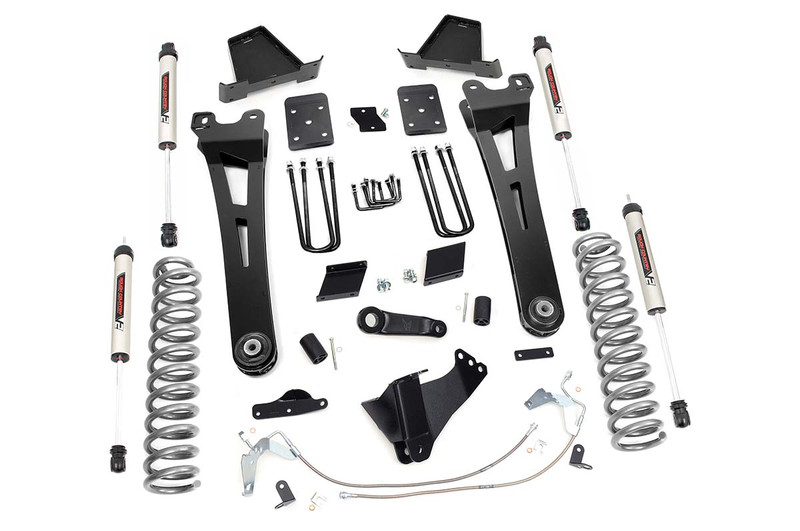 Rough Country 6 in. Lift Kit, Radius Arm, OVLD, V2 for Ford F-250 Super Duty 14-18 - 54270