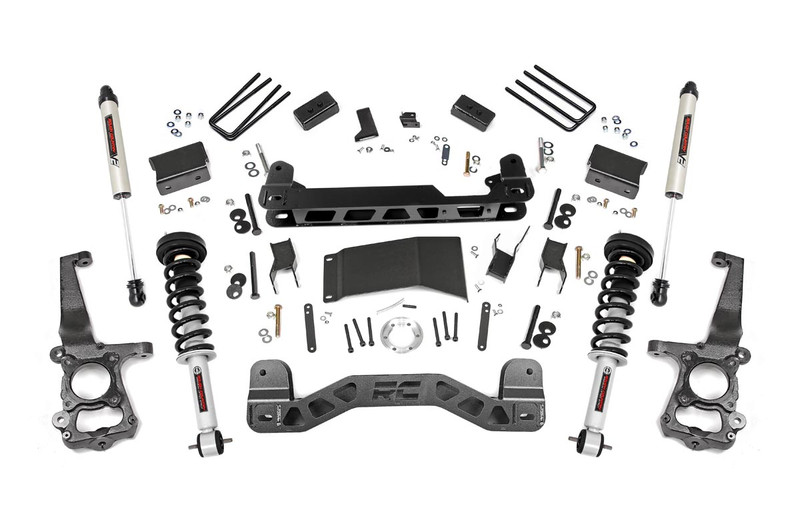 Rough Country 4 in. Lift Kit, N3 Struts/V2 for Ford F-150 4WD 15-20 - 55571