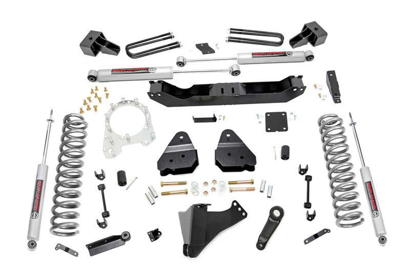 Rough Country 4.5 in. Lift Kit, Dually for Ford Super Duty 4WD 17-22 - 55930