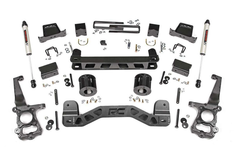 Rough Country 6 in. Lift Kit, V2 for Ford F-150 2WD 11-14 - 57370
