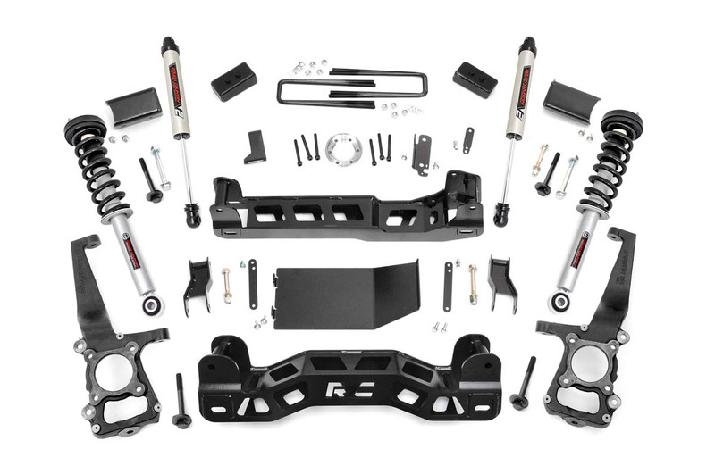 Rough Country 4 in. Lift Kit, N3 Struts/V2 for Ford F-150 4WD 14 - 57471