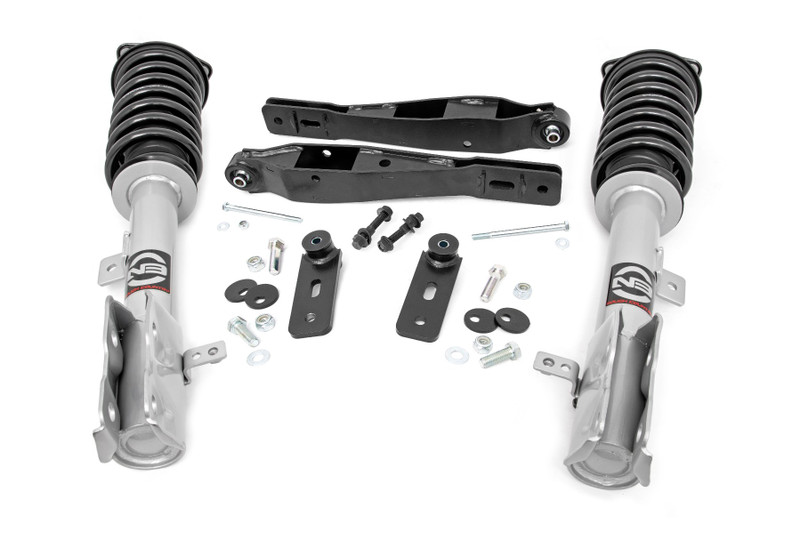 Rough Country 2.0 Inch Jeep Suspension Lift Kit For 10-17 Patriot 4WD/ 12-17 Compass - 66531