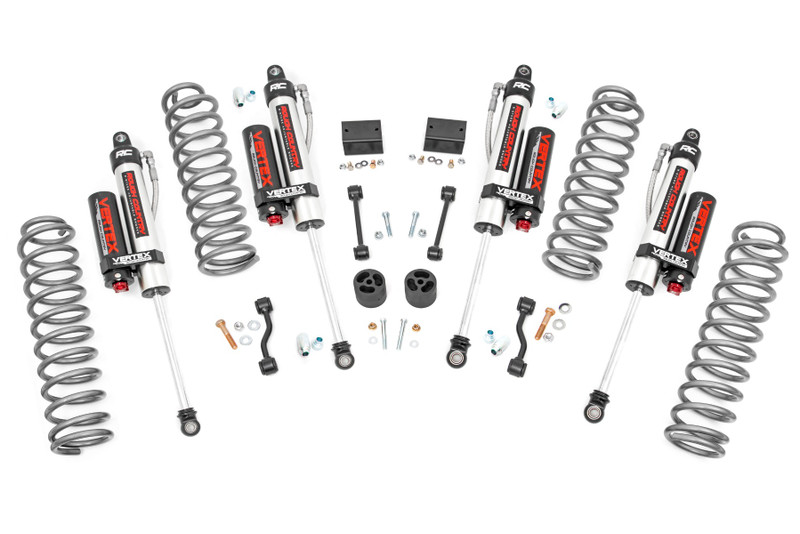 Rough Country 2.5 in. Lift Kit, Coils, Vertex for Jeep Wrangler JL Rubicon 18-23 - 66650