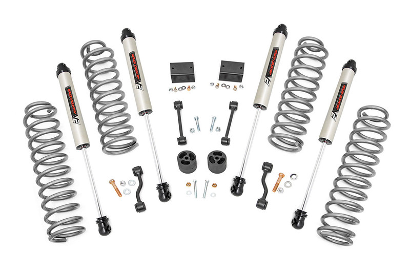 Rough Country 2.5 in. Lift Kit, Coils, V2 for Jeep Wrangler JL Rubicon 18-23 - 66670