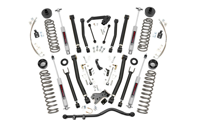 Rough Country 6 in. Lift Kit, X-Series for Jeep Wrangler JK 4WD 07-18 - 68422