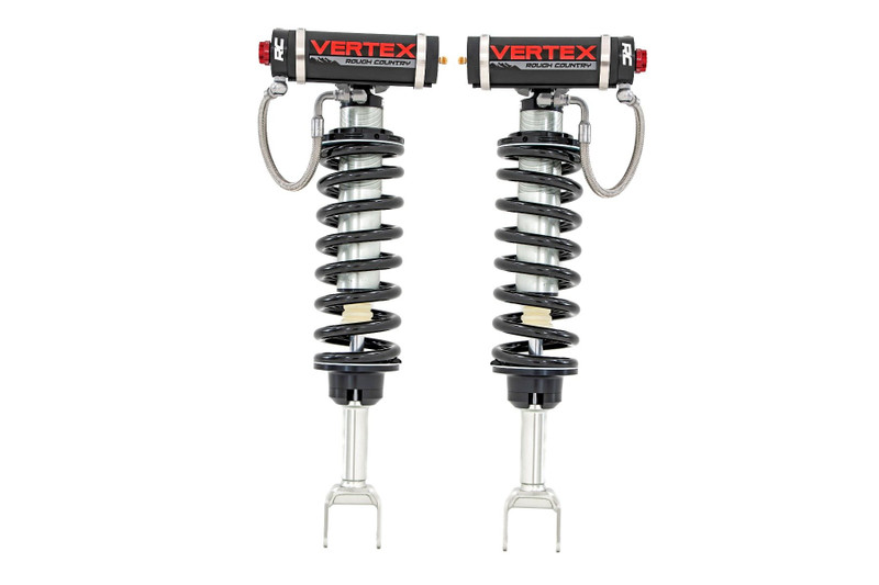 Rough Country Vertex 2.5 Adjustable Coilovers, 6 in., Front for Ram 1500 4WD 12-18 and Classic - 689019