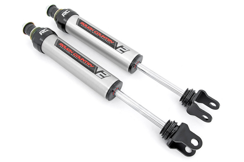 Rough Country V2 Front Shocks, 3.5-6.5 in., Front for Chevy/GMC 1500 99-06 and Classic - 760760_A