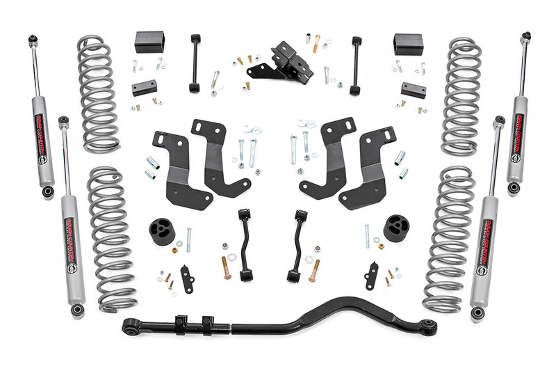 Rough Country 3.5 in. Lift Kit, C/A Drop for Jeep Wrangler JL 4WD 20-23 - 78130