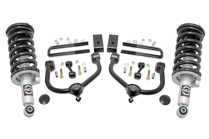 Rough Country 3 in. Lift Kit, N3 Struts for Nissan Titan 2WD/4WD 04-15 - 83423
