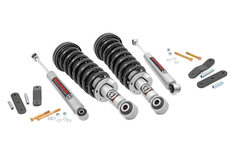 Rough Country 2.5 in. Lift Kit, N3 Struts/N3 for Nissan Frontier 4WD 05-23 - 86731