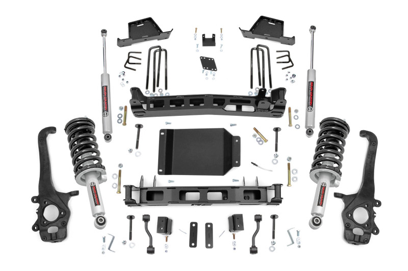 Rough Country 6 in. Lift Kit, N3 Struts for Nissan Titan 2WD/4WD 04-15 - 875.23