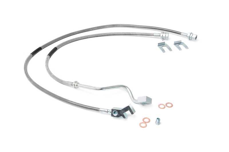 Rough Country Extended Front Brake Lines 4-8 Inch Lifts 99-04 F250/350 - 89705