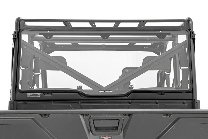 Rough Country Rear Panel, Scratch Resistant for Polaris Ranger XP 1000/Ranger XP 1000 Crew 17-22 - 98132012