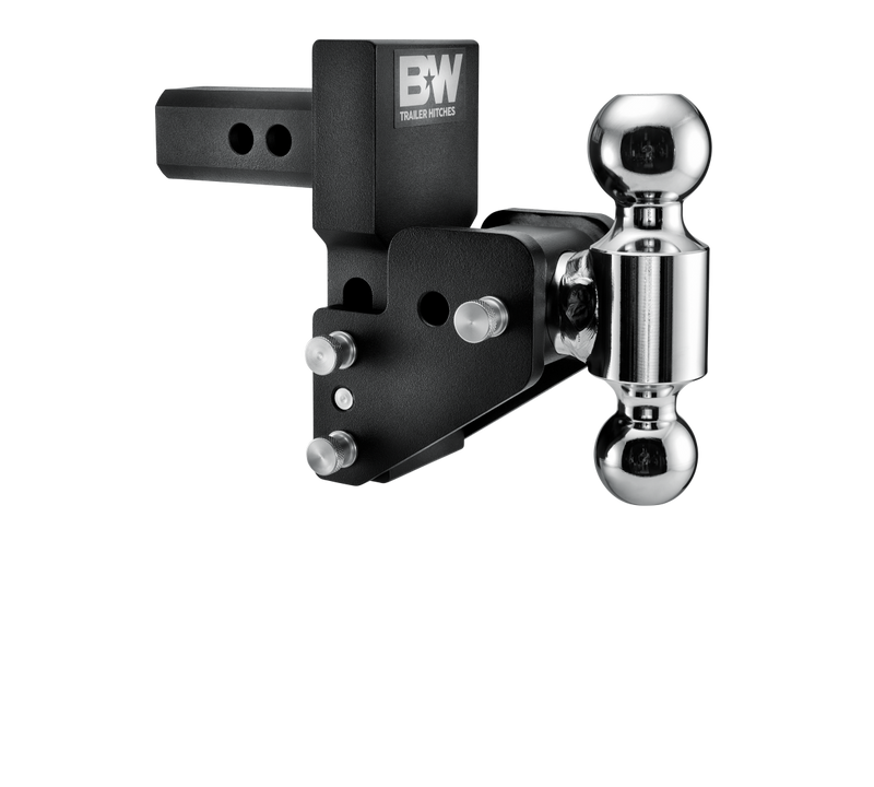 B & W Hitches 2 in Model 7 Blk T&S Dual Ball for Multi-Pro Tailgate - TS10063BMP