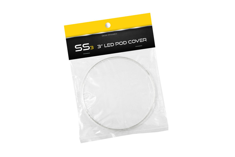 Diode Dynamics Worklight SS3 Cover Round Clear-DD6265