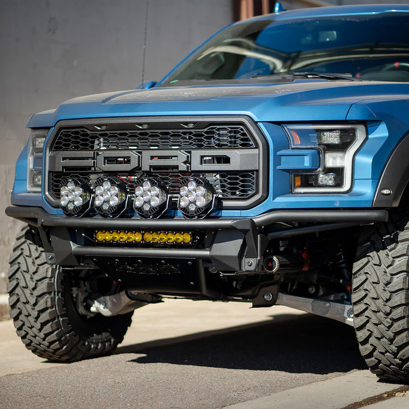 Addictive Desert Designs Pro Bolt-on V1 Front Bumper for 17-20 F-150 - F118102100103  0