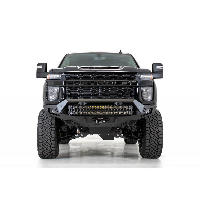 Addictive Desert Designs Chevy 2500 Bomber HD Front Bumper w/Winch Mount Baja LP6 - F270043500103