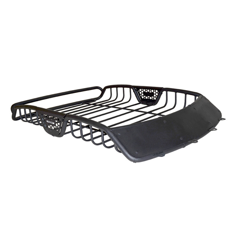 Go Rhino - SR10 Tubular Steel Roof Rack with Black Fairings - 60" Long - Text. Black - 59017T