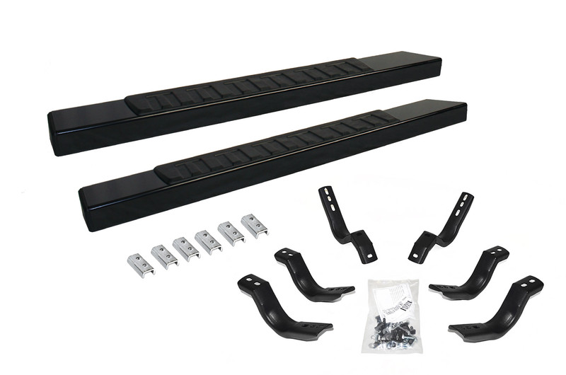 Go Rhino - 6" OE Xtreme II SideSteps w/Mounts - Text. Black - F-150 Standard Cab - 6862412652T