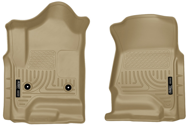 Husky Liners Front Escalade/Silverado/Suburban/Tahoe/Sierra/Yukon WeatherBeater Tan - 18233