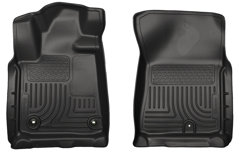 Husky Liners Front Toyota Tundra WeatherBeater Black - 18581