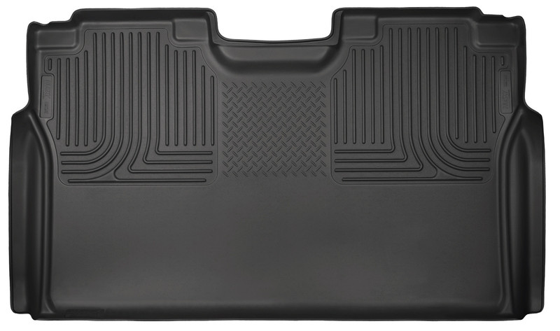 Husky Liners 2nd Seat (Full Coverage) Ford F-150 SuperCrew Cab WeatherBeater Black - 19371