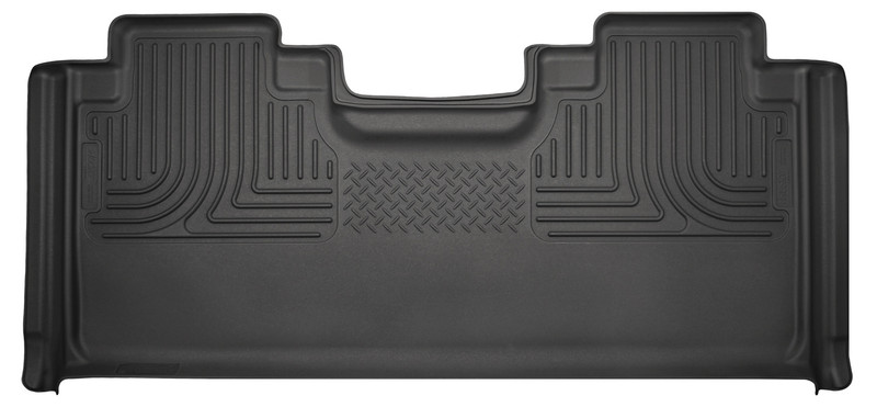 Husky Liners 2nd Seat (Full Coverage) Ford F-150 SuperCab WeatherBeater Black - 19361