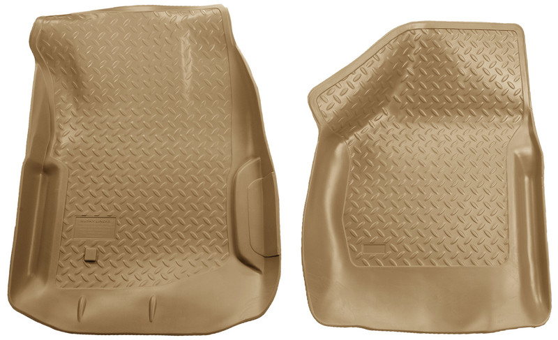 Husky Liners Front F Series Super Duty Models Classic Style Tan - 33853