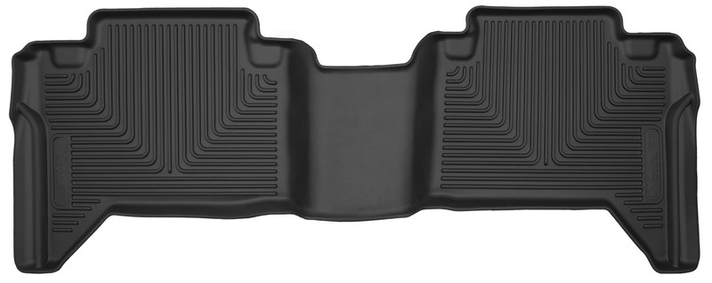 Husky Liners 2nd Seat Floor Liner Toyota Tacoma Dbl Cab Black X-Act Contour - 53801