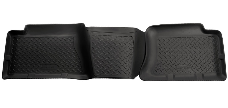 Husky Liners 2nd Seat Floor Liner GM 1500 Crew Cab Black Classic Style - 61471