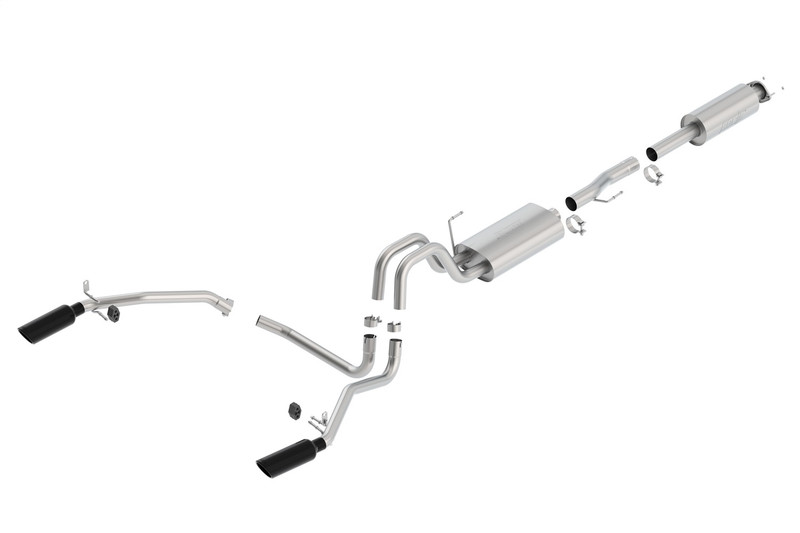 Borla 11-14 Ford F-150 Cat-Back Exhaust System S-Type Split Rear - 140416BC