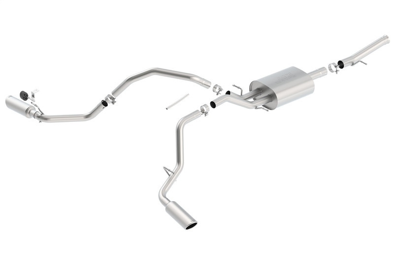 Borla 14-18 Chevrolet Silverado 1500/ GMC Sierra 1500 Cat-Back Exhaust System S-Type Dual Split Side - 140719