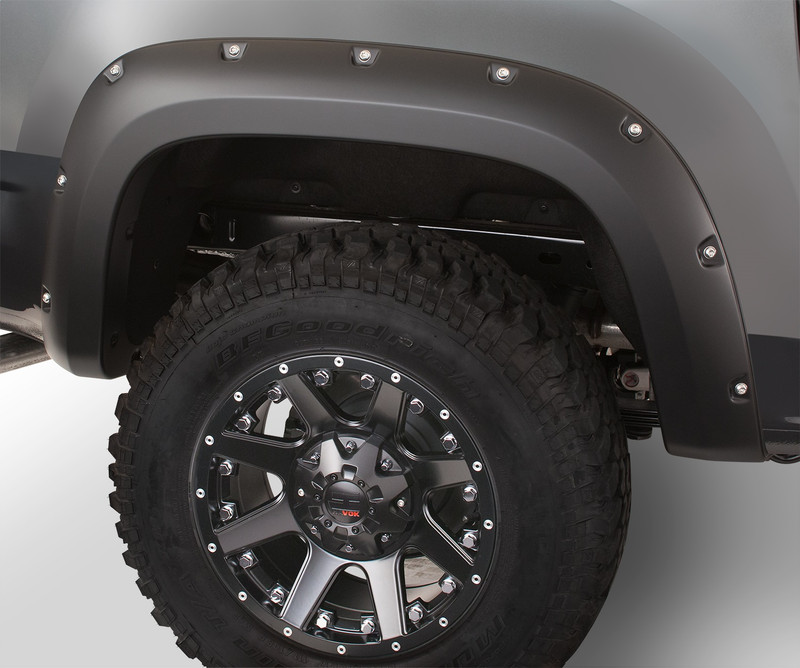 Bushwacker Rear GM 1500 Pocket Fender Flares, Black - 40102-02