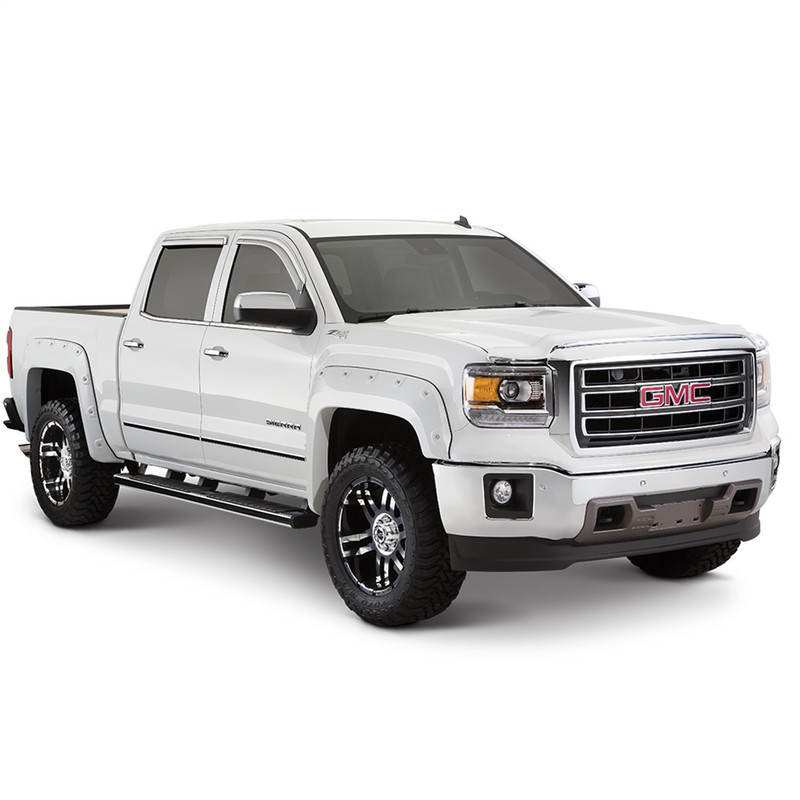 Bushwacker Front and Rear GM 2500/3500 Pocket Painted Fender Flares, Iridium Metallic - 40967-84