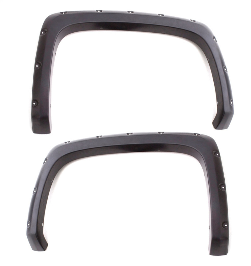 Lund Rivet Style Fender Flare Set, Black for Chevy Colorado Short Bed - RX108TB
