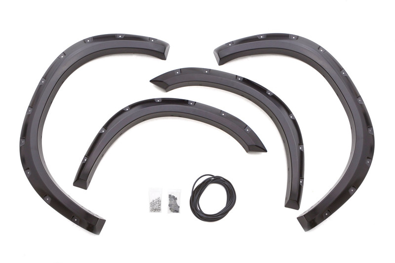 Lund Rivet Style Fender Flare Set, Black for Ram 1500, Ram 1500 Classic - RX204S