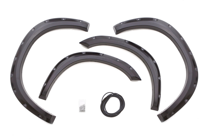 Lund Rivet Style Fender Flare Set, Black for Ram 2500, Ram 3500 - RX205T