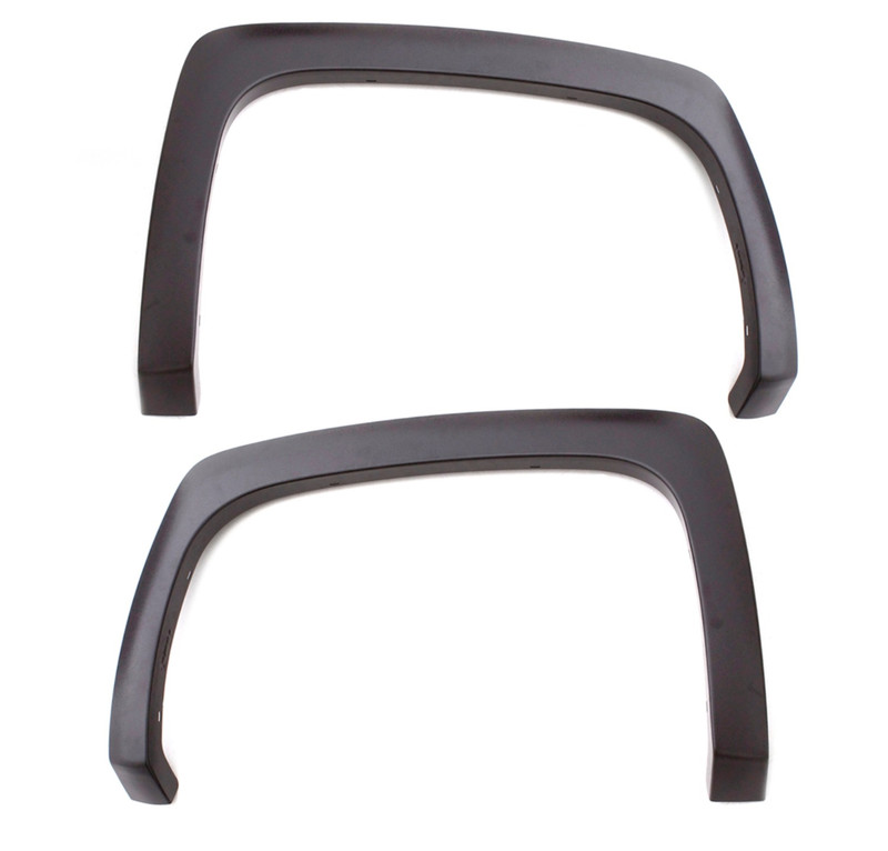 Lund Sport Style Fender Flare Set, Black for GMC Sierra 2500, Sierra 3500 - SX110TB