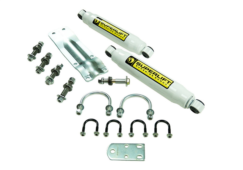 SuperLift Dual Steering Stabilizer Kit-73-91 GM 1/2/3/4 Sld Axle/69-93 Ddg 1/2/3/4 4WD - 92660