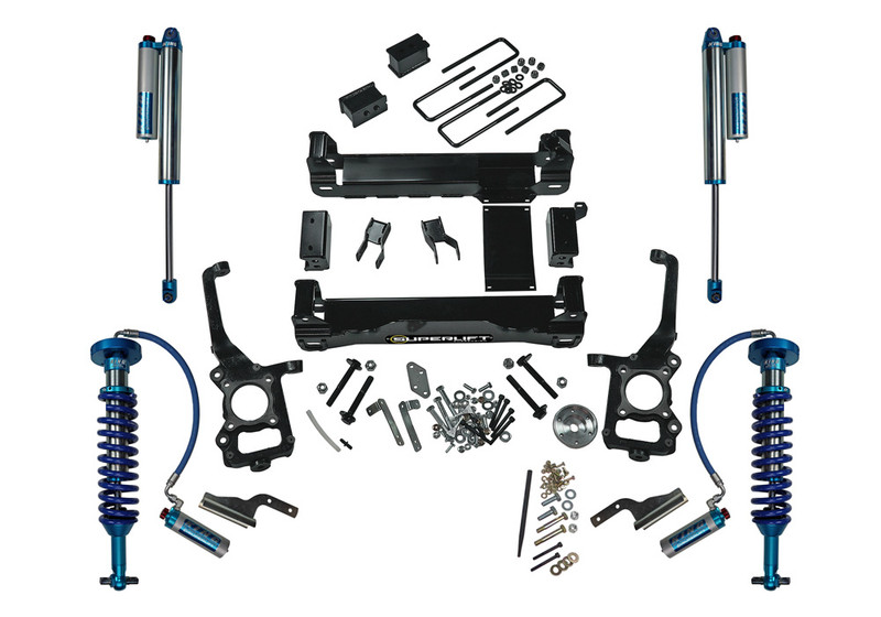 SuperLift 4.5" King Edition Lift Kit - 15-20 F150 w/ Kng Frt Coilovrs/King Res Rr Shks 4WD - K126KG