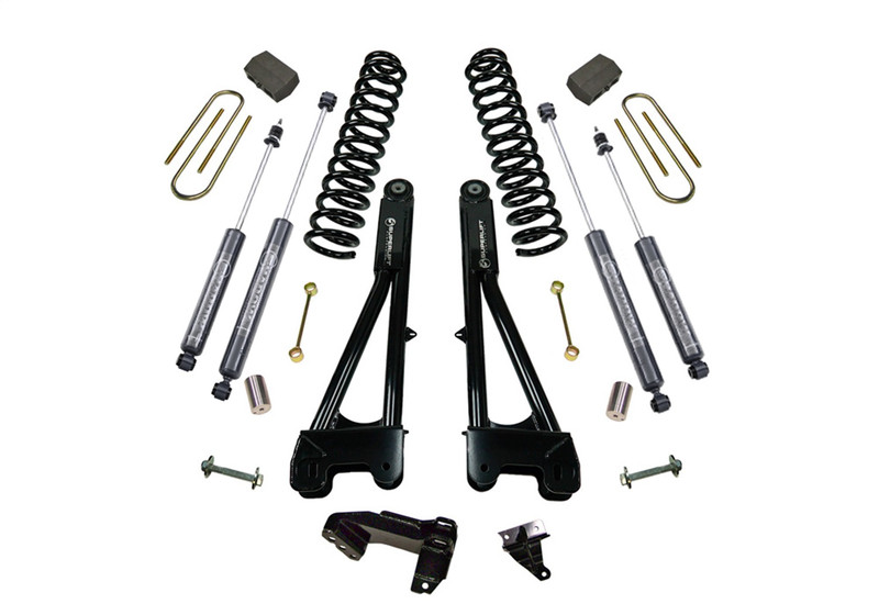 SuperLift 4in. Lift Kit-11-16 F250/F350 4WD-Dsl w/Replacement Radius Arms w/Bil Shocks - K987B